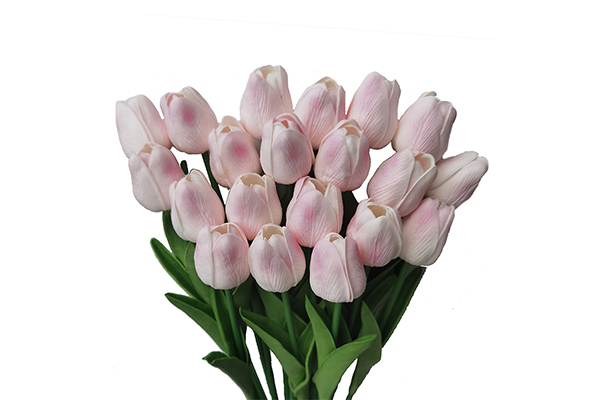 PU Moisturizing Feel Artificial Flower Tulip 20pcs