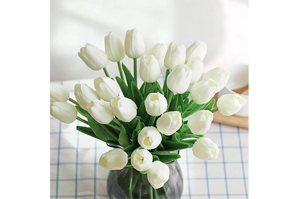 PU Moisturizing Feel Artificial Flower Tulip 20pcs