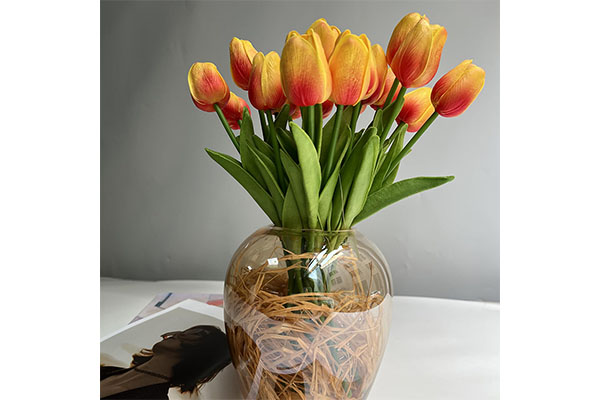 PU Moisturizing Feel Artificial Flower Tulip 20pcs