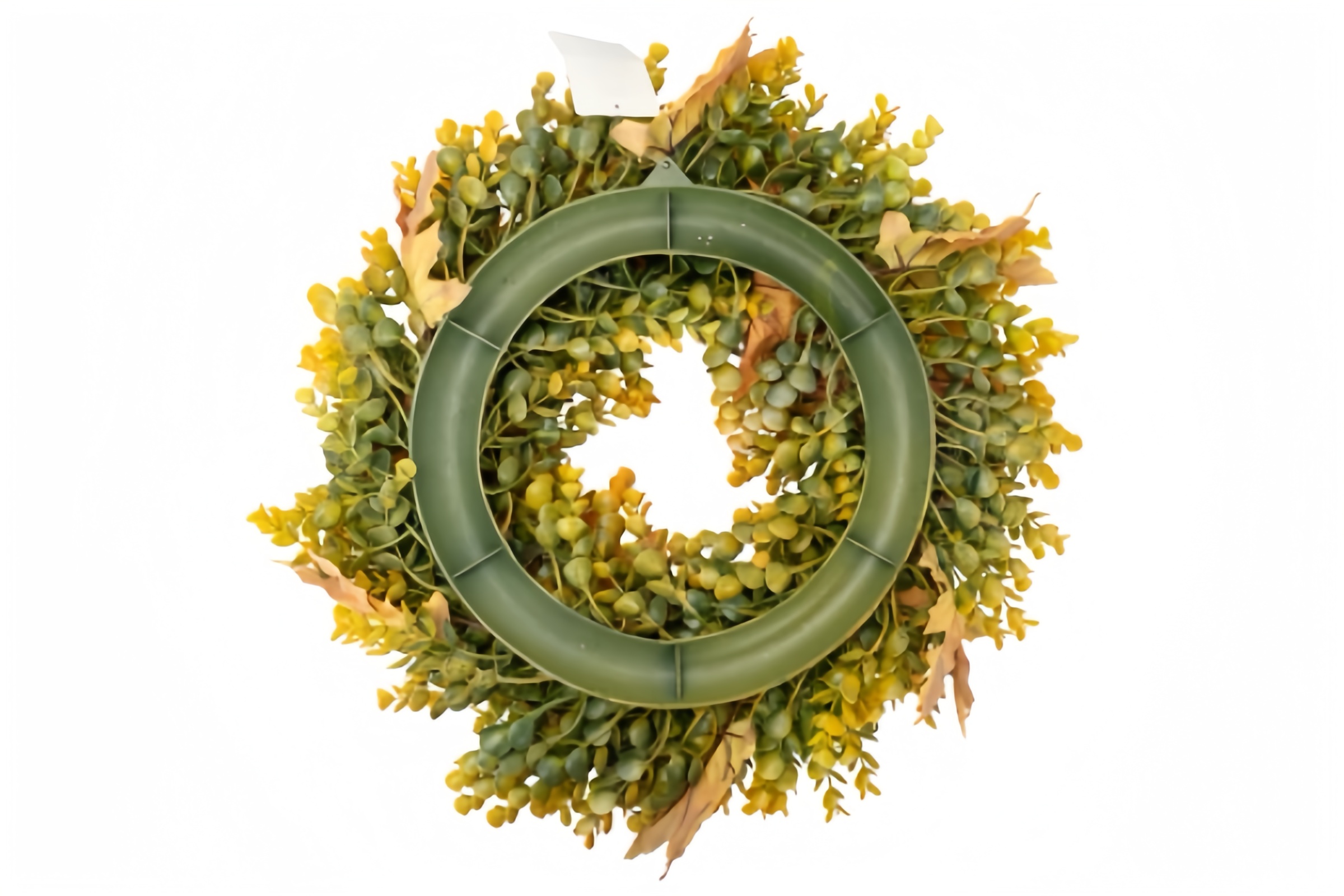 Autumn Simulation Maple Leaf Eucalyptus Wreath