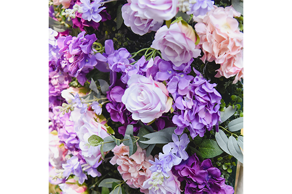 240x240cm Flower Wall-Magic Purple Clouds